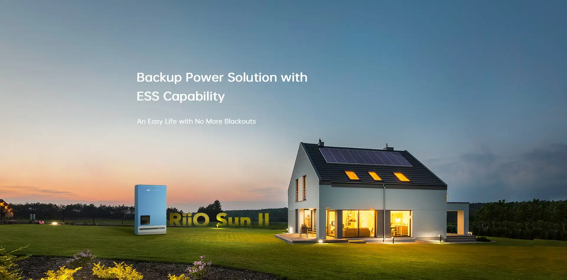 Backup Power Solution with ESS Capability